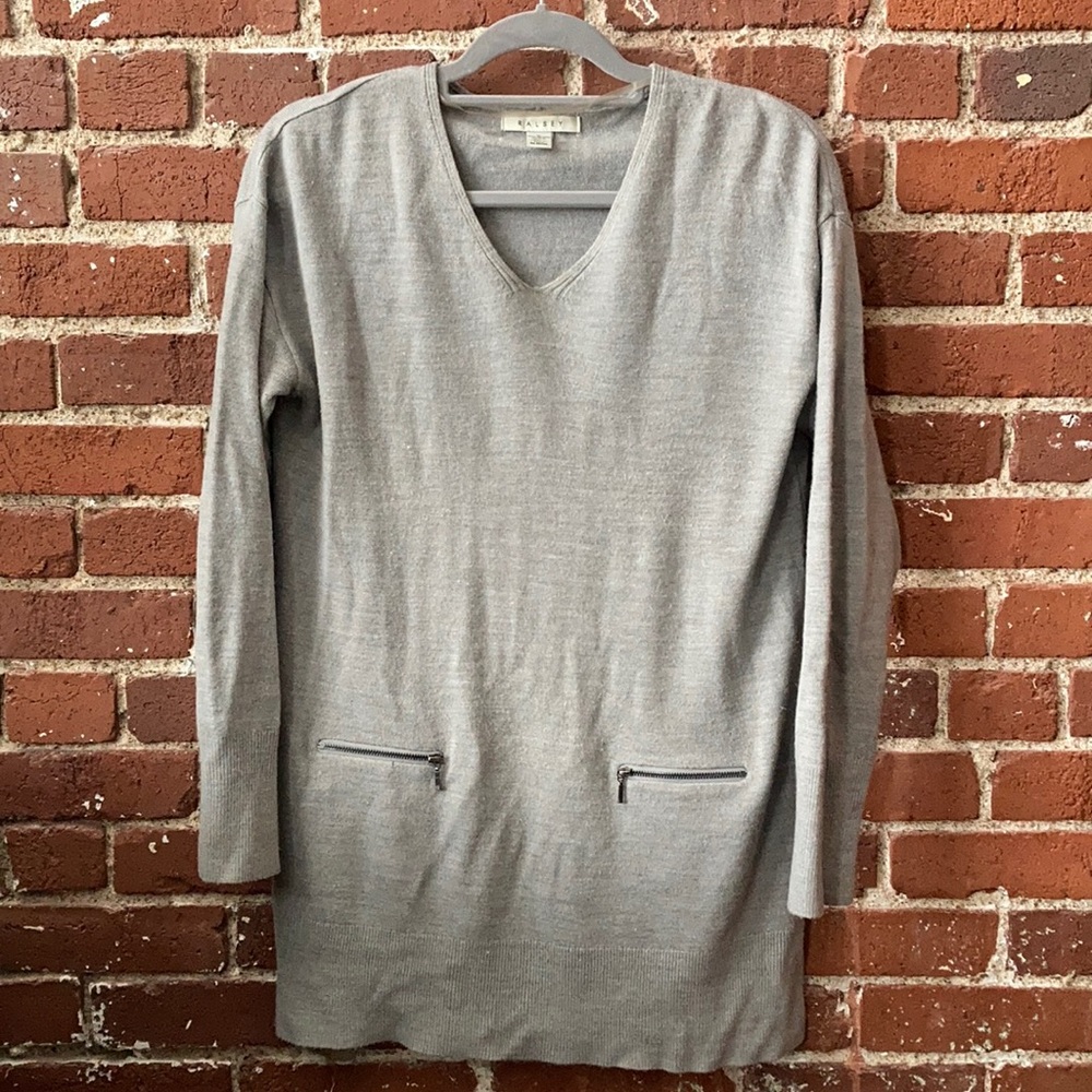 Sweater Tunic with Zippers